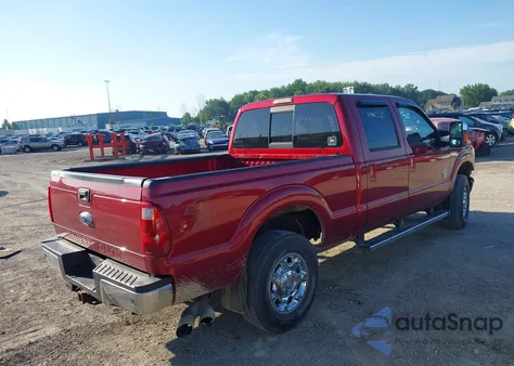 2016 Ford F-250 Lariat from USA, damaged, VIN 1FT7W2BT7GEB68442